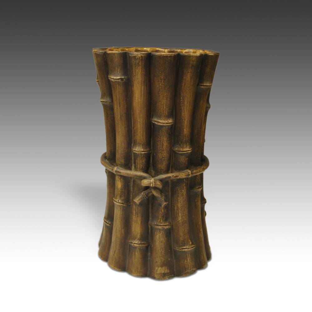Brush Pot with Bamboo Motif