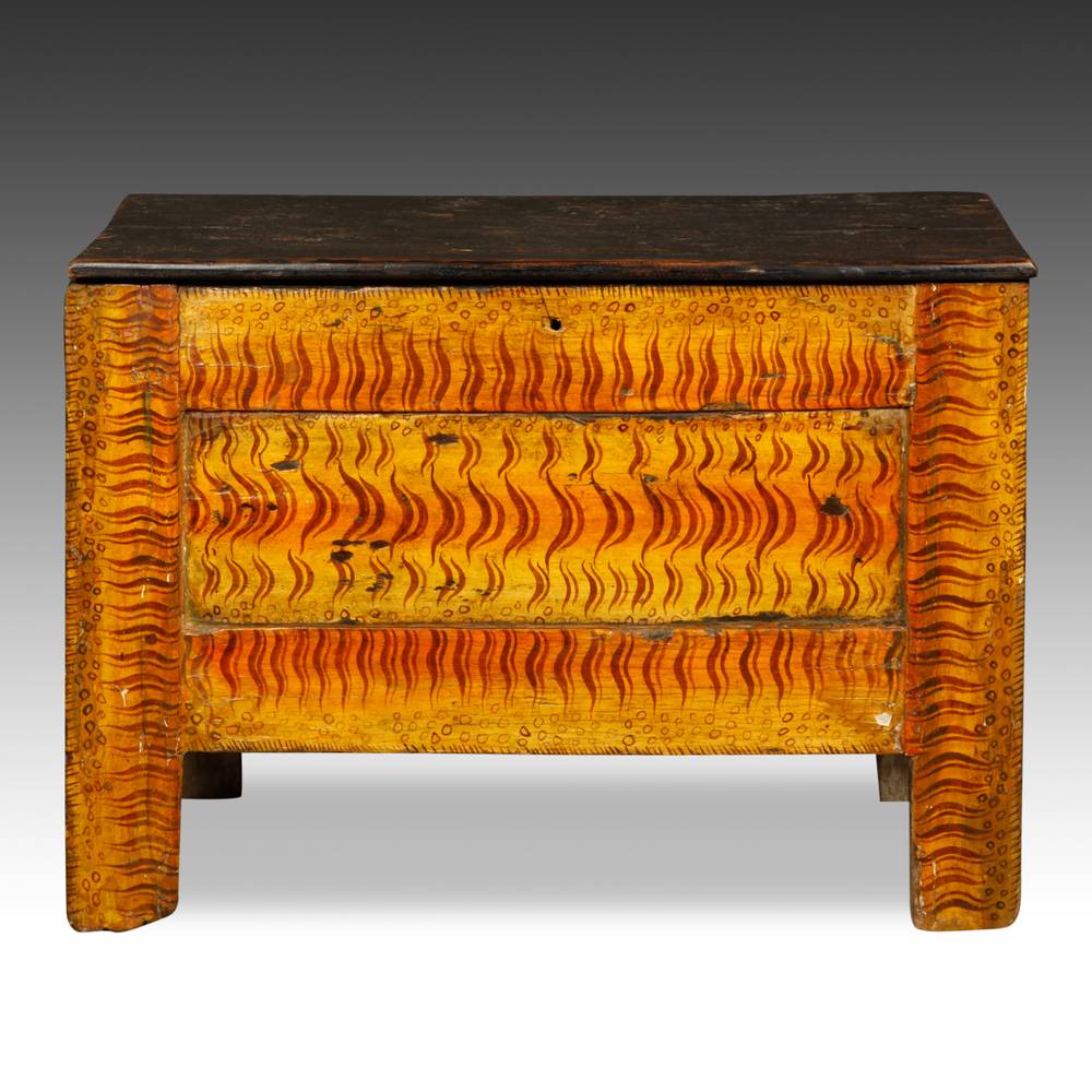 Cabinet with Tiger Motif