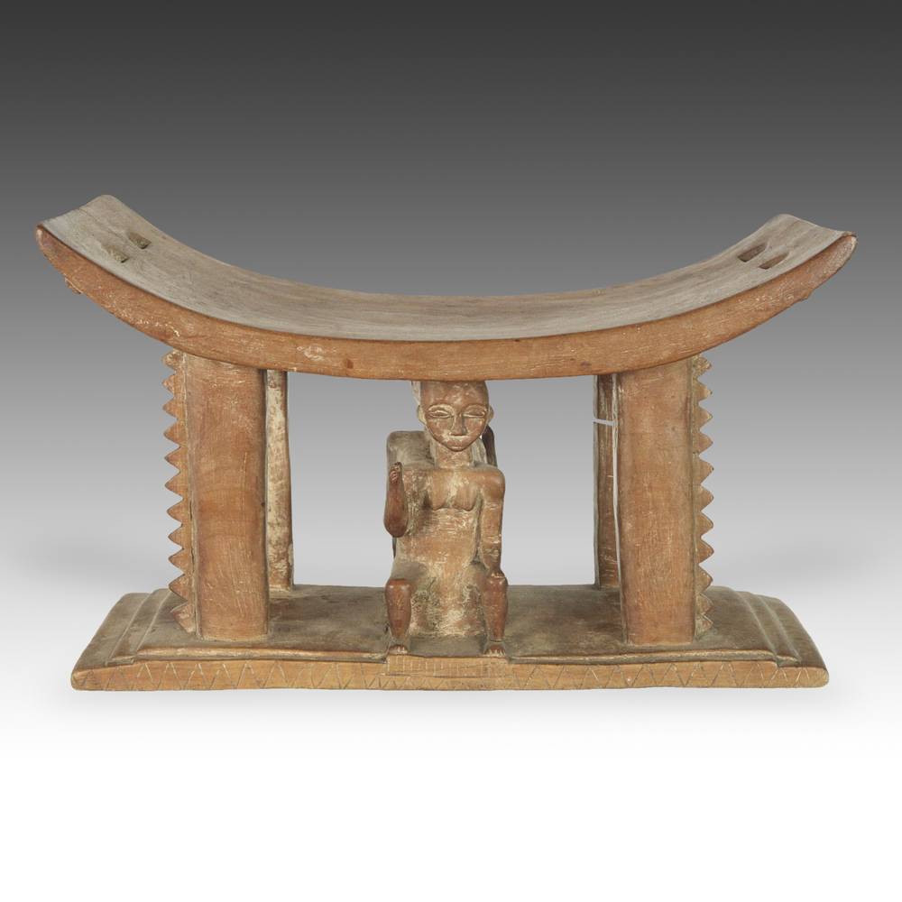 Stool with Male and Female Motif